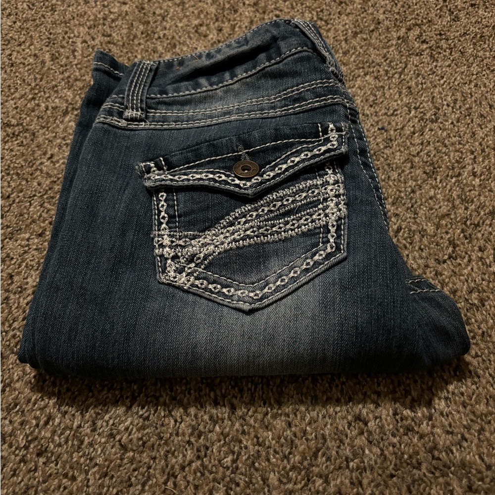 Women’s size 3 red camel jeans